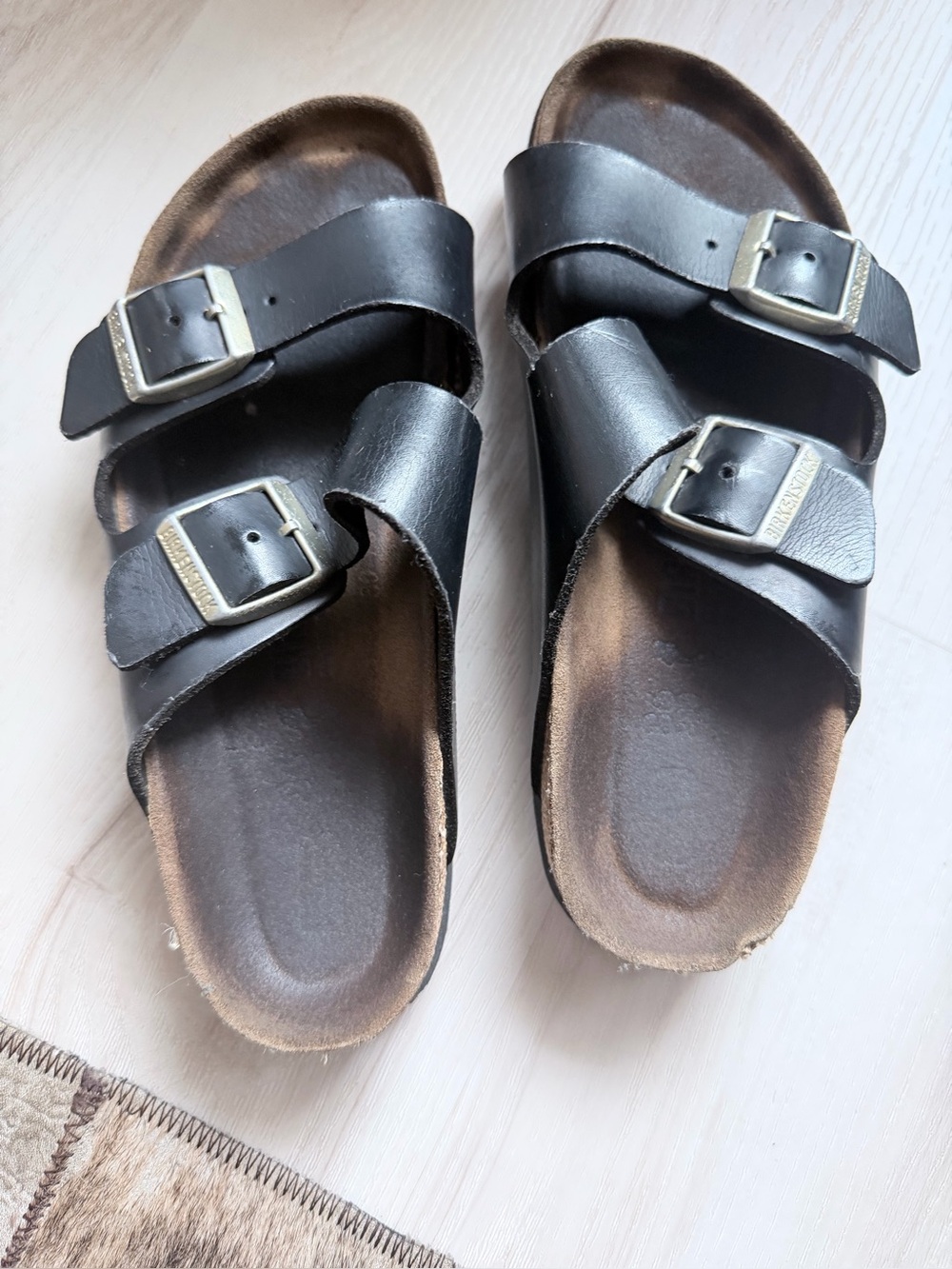 Birkenstock women’s Double-Buckle Slide Sandals